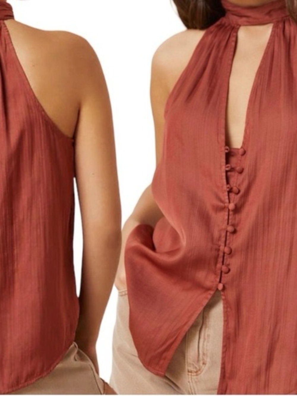 Anthropologie halter top